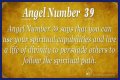 
ANGEL NUMBER 39
