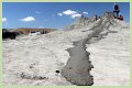 Volcano Flow of Martian Mud Similar to Toothpaste Boiling